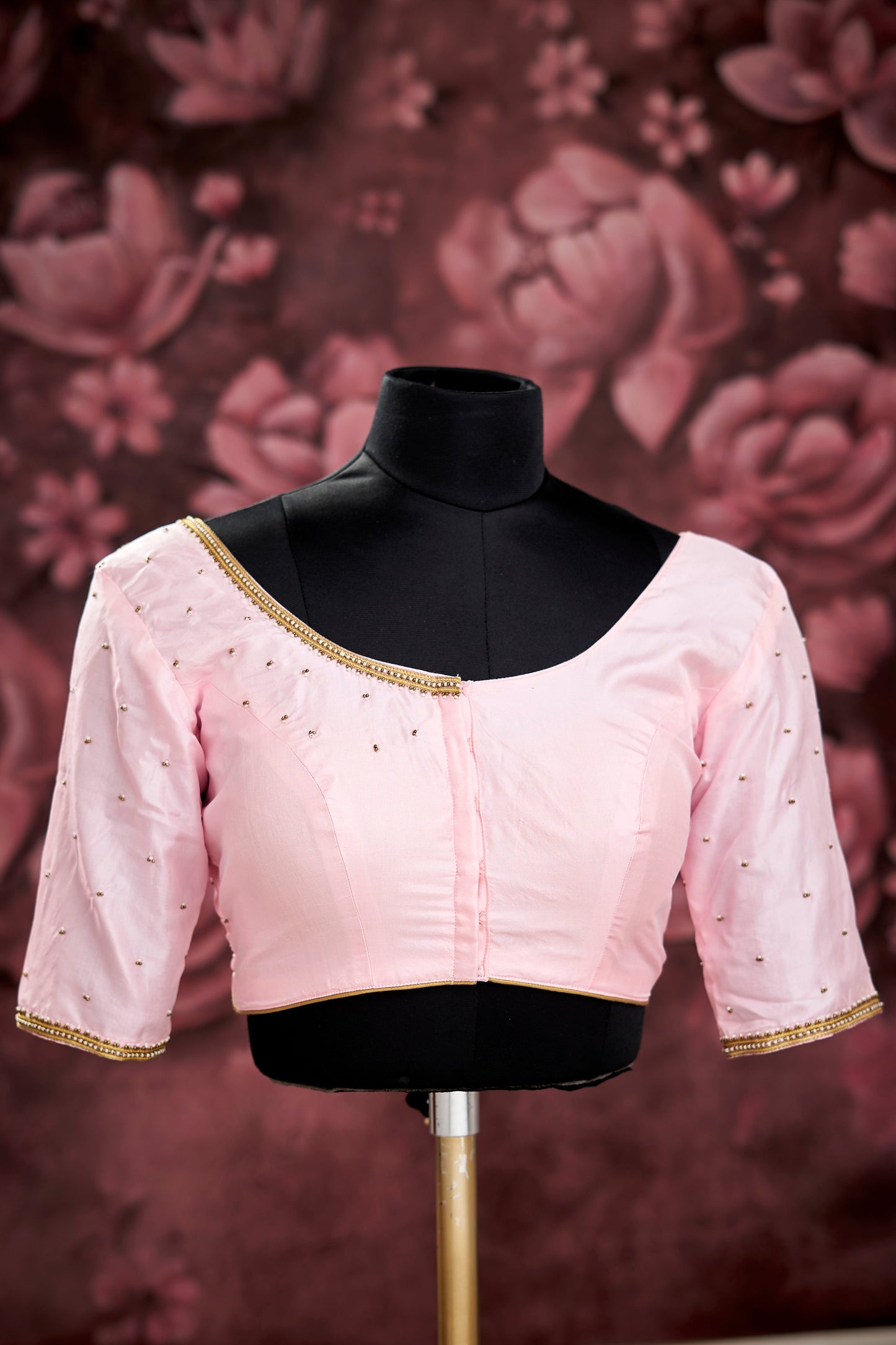 Baby Pink Pure Silk