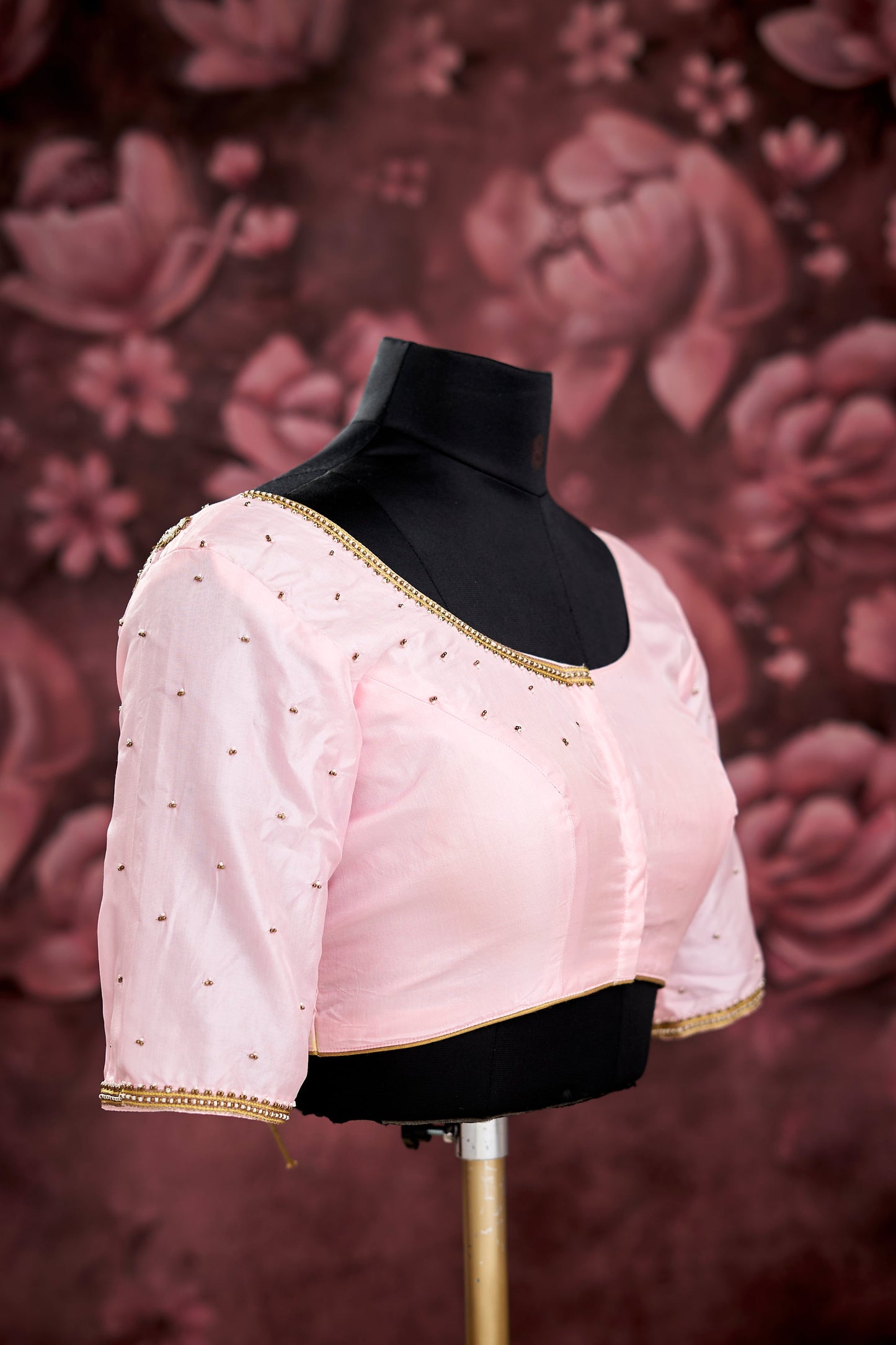 Baby Pink Pure Silk