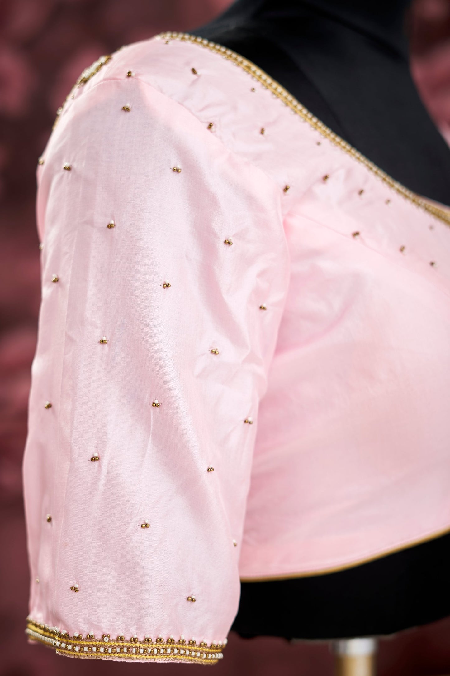 Baby Pink Pure Silk