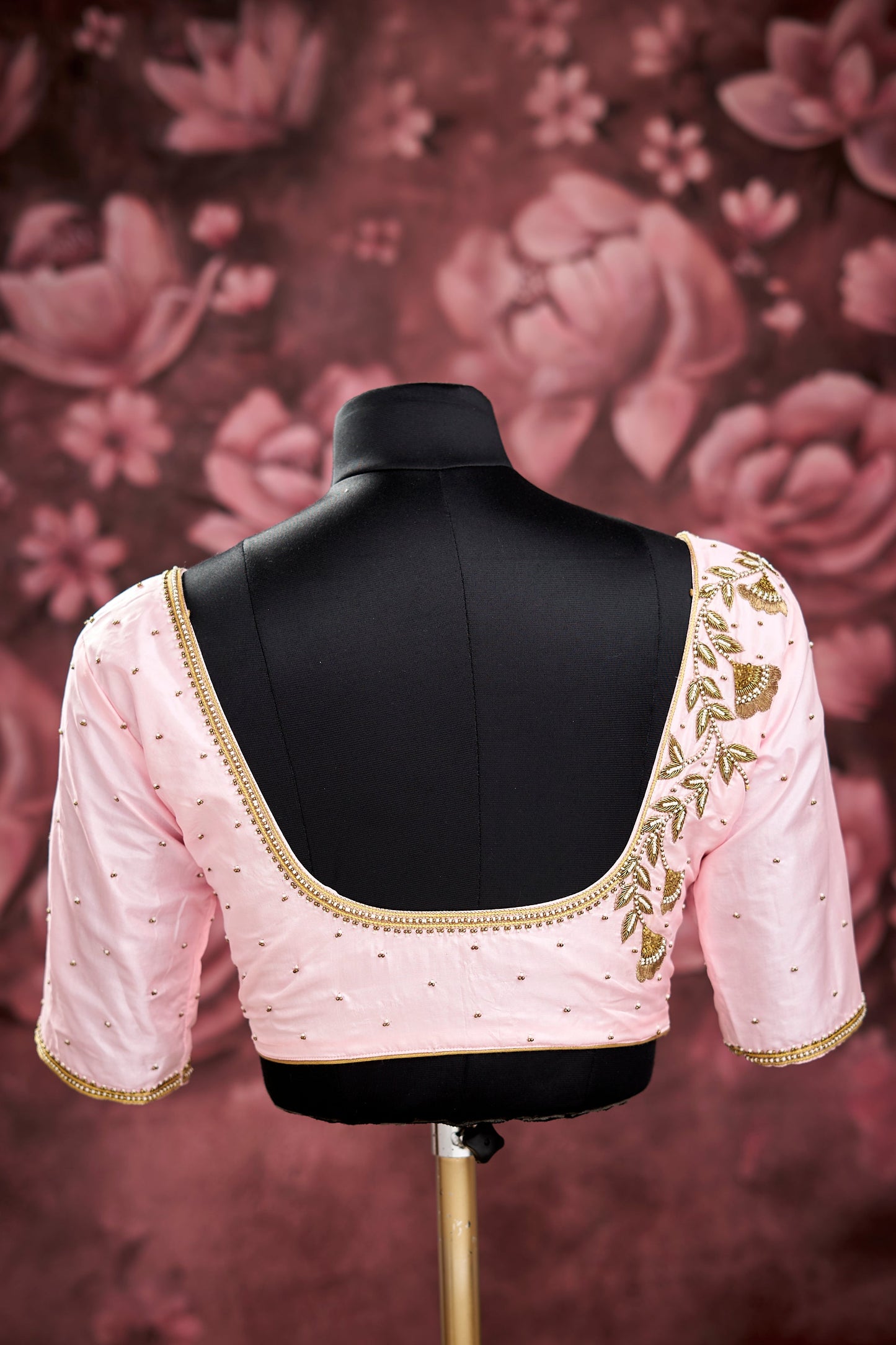 Baby Pink Pure Silk