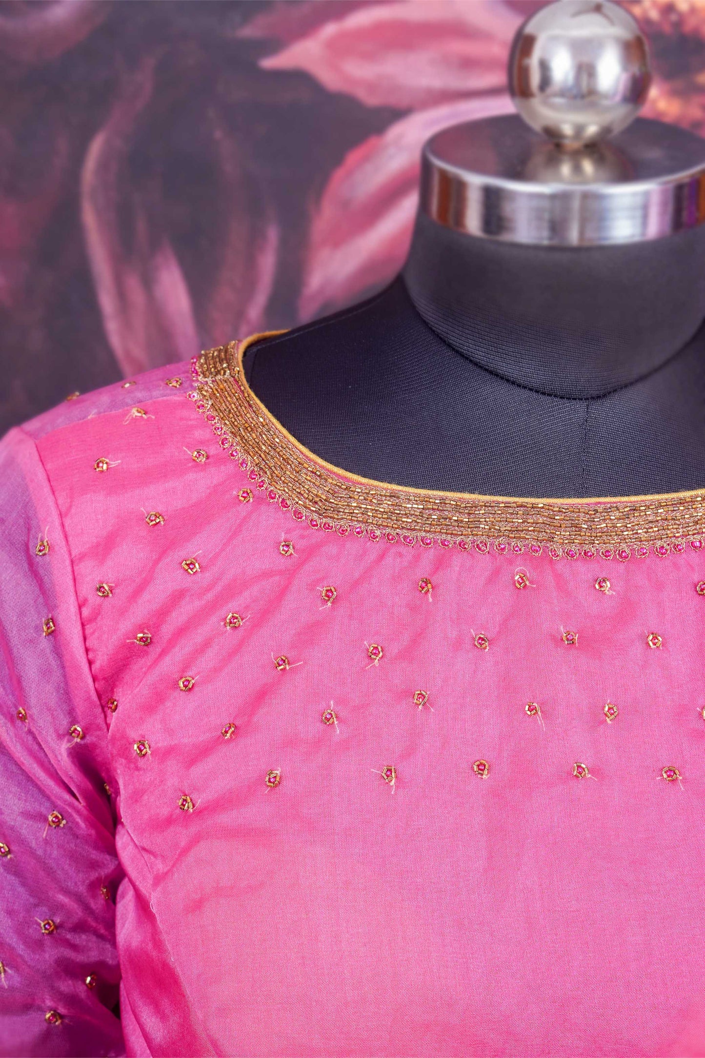Pink Organza